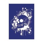 RAYHER SCREEN PRINT STENCIL A4 SKULL