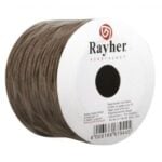 RAYHER PAPER CORD WITH WIRE D.2MM/25M DARK BROWN