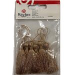 RAYHER DECORATING TASSEL 5CM 6PCS TOPAZ