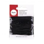 RAYHER COTTON CORD WAXED 1MM/20M BLACK