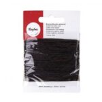 RAYHER COTTON CORD WAXED 1MM/20M DARK BROWN