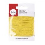 RAYHER COTTON CORD WAXED 1MM/20M YELLOW