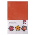 RAYHER MODELLING FELT 0.2X30X45CM ORANGE