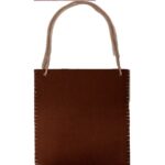 RAYHER FELT PRESENT BAG 23X23CM BROWN