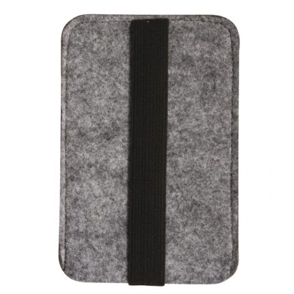 RAYHER FELT MOBILE PHONE CASE 9X13.5CM ROCK GREY