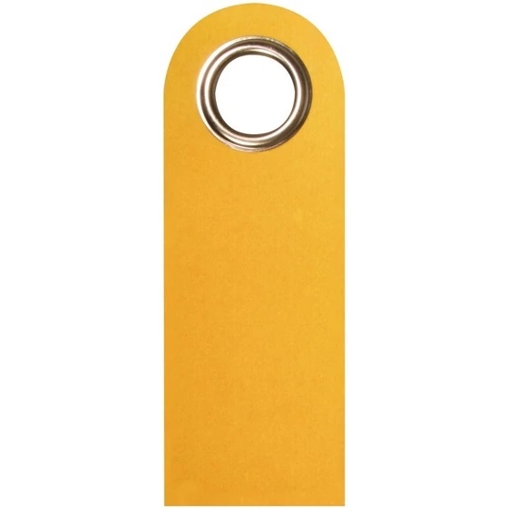R53364164.jpg RAYHER FELT DOOR HANGER 9.5X26.5CM YELLOW - Image 1