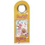 RAYHER FELT DOOR HANGER 9.5X26.5CM YELLOW - Image 2