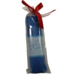 RAYHER COTTON FABRIC 50X65CM FRUIT CONFET ROYAL BLUE
