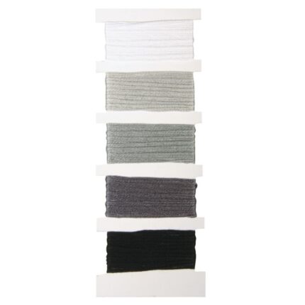 RAYHER COTTON YARN STITCH+KNOT 5X10M ROCK GREY