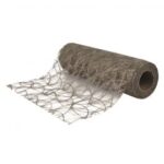 RAYHER FIBRE SILK MODERN 30CM/5M SILVER