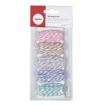 RAYHER BAKERS TWINE CORD MIX D.2MM 5X4M PASTEL
