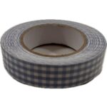 RAYHER FABRIC TAPE 15MMX5M CHECKED BAVARIAN