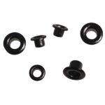 RAYHER EASY EYELETS ROUND 4+8MM 75PCS BLACK