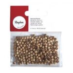 RAYHER WOODEN BEADS D.4MM 180PCS