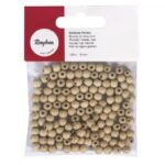 RAYHER WOODEN BEADS D.6MM 135PCS