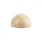 RAYHER WOODEN HALF BALL 35MM SOLID