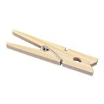 RAYHER WOODEN CLOTHES PEGS 72MM 24PCS NATURAL