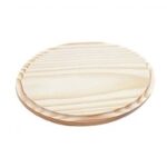RAYHER WOODEN PLATINE OVAL 9X13CM