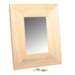 RAYHER WOODEN MIRROR FRAME 23X28CM