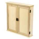 RAYHER WOODEN COLLECTION CABINET 30.2X7.2X30.3CM