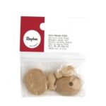 RAYHER WOODEN HANDS+FEET 18+25MM 2+2PCS