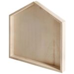 RAYHER WOODEN FRAME HOUSE 22X24CM