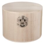 RAYHER WOODEN BOX D.9.5X7CM