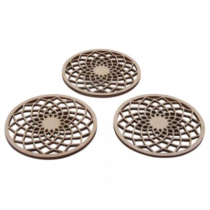 RAYHER WOODEN DISC D.10CM 2PCS DREAMCATCHER