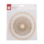 RAYHER WOODEN DISC D.13+18CM DREAMCATCHER+RING