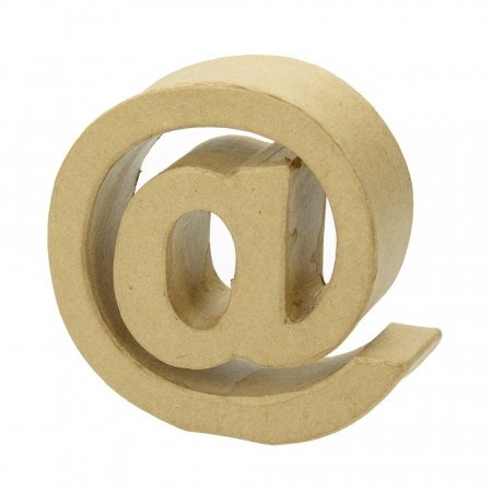R71669000.jpg RAYHER PAPIER MACHE SIGN @ 10X1CM - Image 1