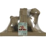 RAYHER PAPIER MACHE BOOKEND 13X9X17.5CM DOG