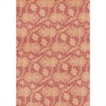 RAYHER DECO MACHE DECOUPAGE PAPER 27G 26X37.5CM 3PCS ORANGE FLOWERS PATTERN
