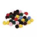 RAYHER POMPONS 20MM 50PCS MIXED