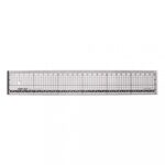 RAYHER CUTTING RULER 30CM [WITH METAL EDGE]