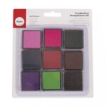 RAYHER SCRAPBOOKING STAMP PAD 3.5X3.5CM 9COLOURS