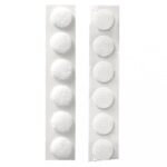 RAYHER HOOK+LOOP TAPE D.12MM 20PCS ROUND
