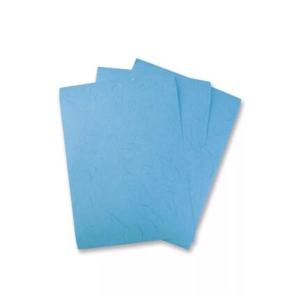 RAYHER MULBERRY JAPANESE PAPER A4 80G 5PCS INDIAN TURQUOISE