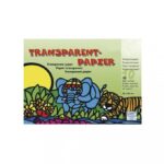 RAYHER TRANSPARENT PAPER 42G 20X30CM 10SH 10COLOURS