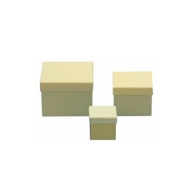 R8113400.jpg RAYHER PAPIER MACHE BOX SQUARE 15.5X15.5X10.5CM - Image 1