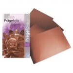 RAYHER EMBOSSING ALUMINIUM FOILS 0.07MM 18.5X29CM 3PCS COPPER