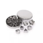 RAYHER METALLIC FORMS SET 2-4CM 24PCS