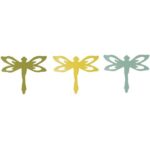 RAYHER WOODEN OBJECTS DRAGONFLY 6X5CM 3PCS