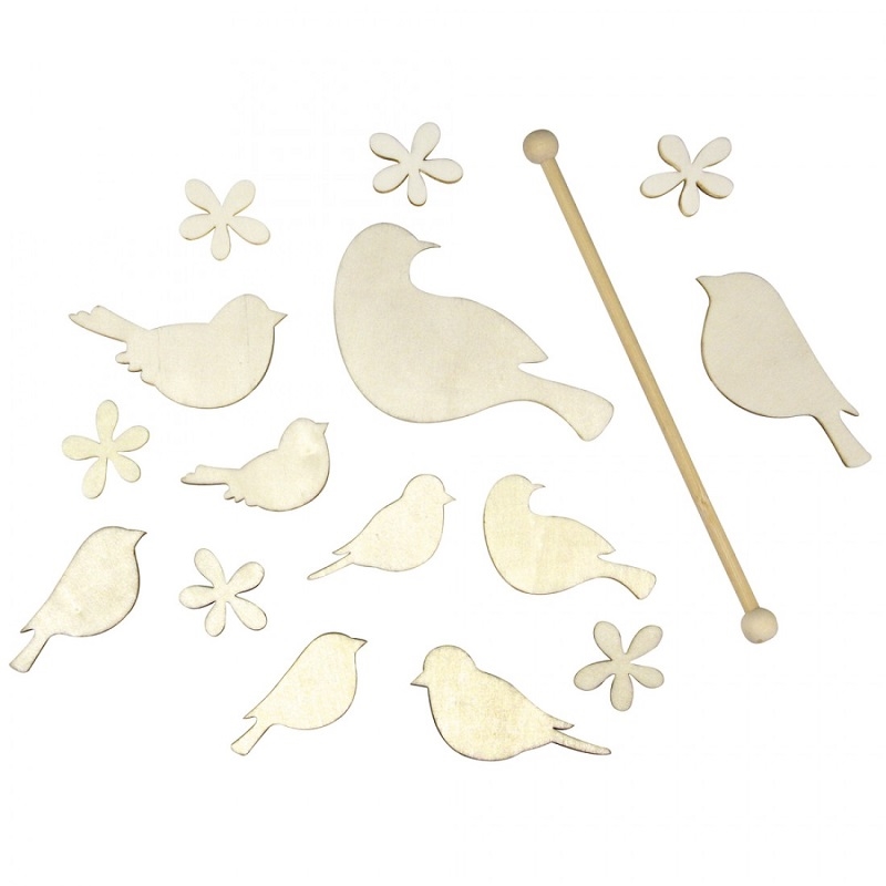R87004000.jpg RAYHER WOODEN MOBILE SET 3-18CM - Image 1