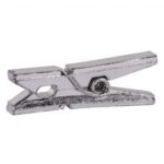 RAYHER METALLIC CLOTHES PEGS 25MM 20PCS SILVER