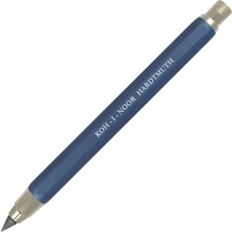 EF5340B.jpg KOHINOOR METAL LEAD HOLDER 5.6MM BLUE - Image 1