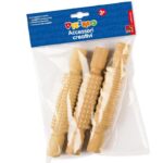 PRIMO 3PCS WOODEN ROLLERS