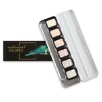 AQUA IRIDESCENT 6PCS WATERCOLOUR SET