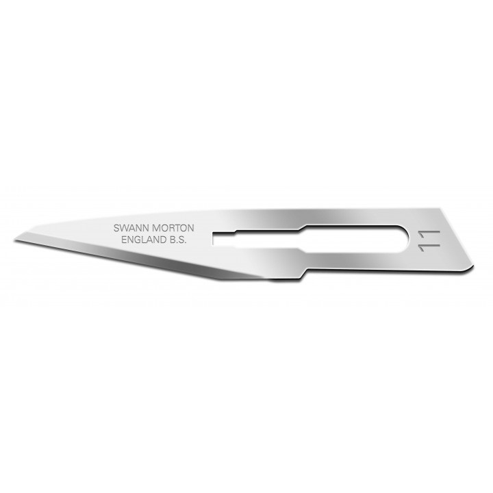 PMS0203BL.jpg SWANN-MORTON SURGICAL BLADE No.11 - Image 1