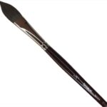 RAINBOW BRUSH KAZAN TAKLON CATS TONGUE [SH] 12017 No.1/2IN
