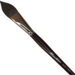 RAINBOW BRUSH KAZAN TAKLON CATS TONGUE [SH] 12017 No.3/4IN